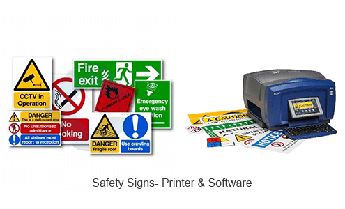 Safety Signs - Printer & Software